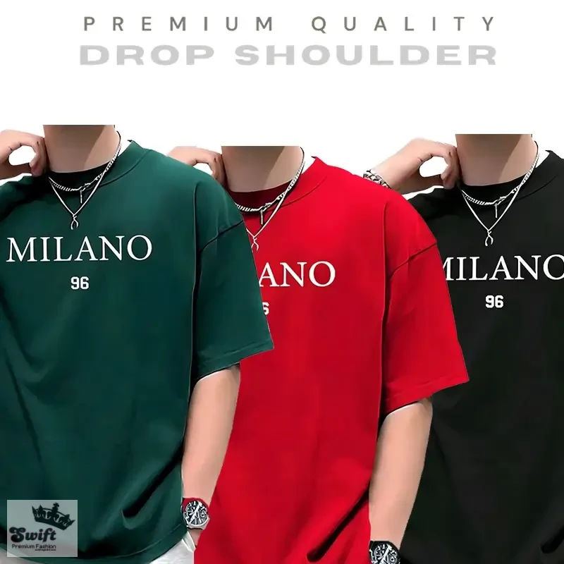 Triple Set Stylish Drop Shoulder