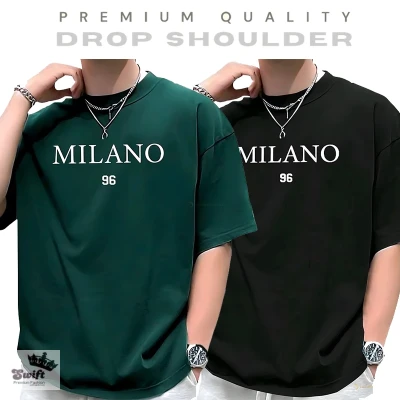 Black-Green Two Set Stylish DropShoulder