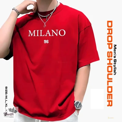Red Stylish DropShoulder