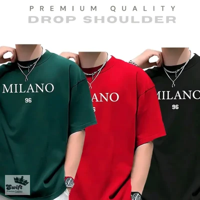 Triple Set Stylish Drop Shoulder